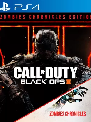 Call of Duty Black Ops III MAS DLC Zombies Chronicles PS4